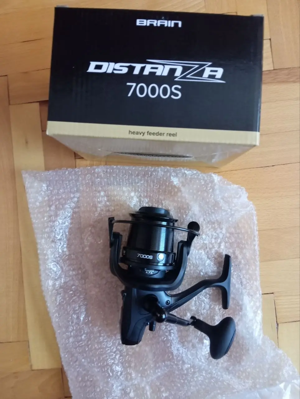 Комплект: фідерне вудилище Brain Storm BSM-390-H + котушка Brain Distanza 7000