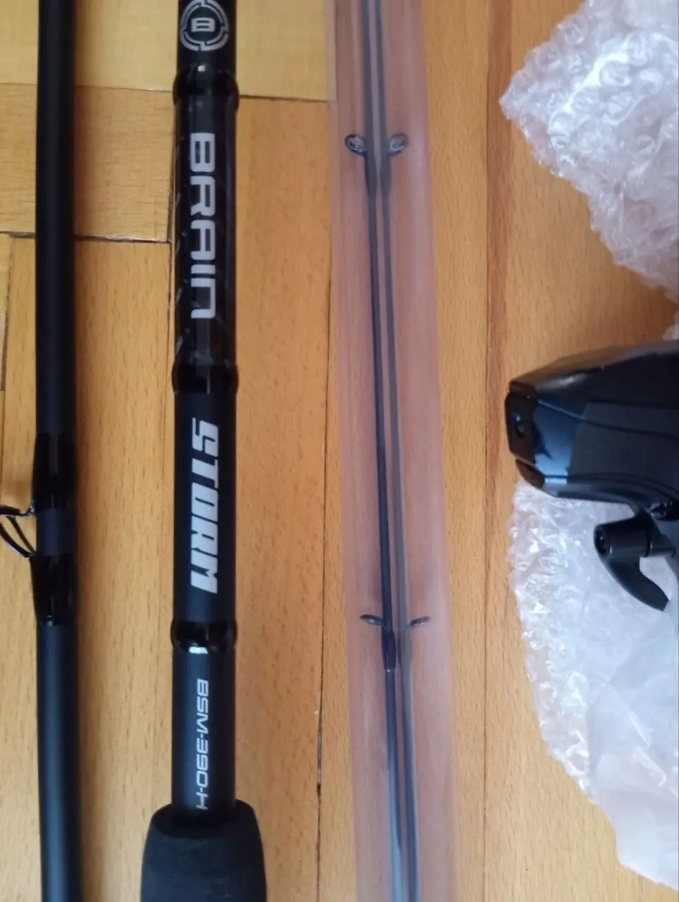 Комплект: фідерне вудилище Brain Storm BSM-390-H + котушка Brain Distanza 7000