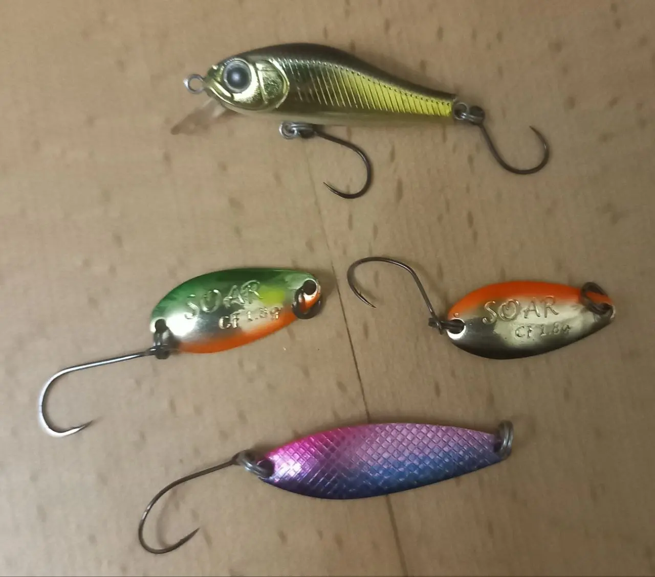 Набір приманок Ridge 35F + Crazy Fish + Trutta Stream